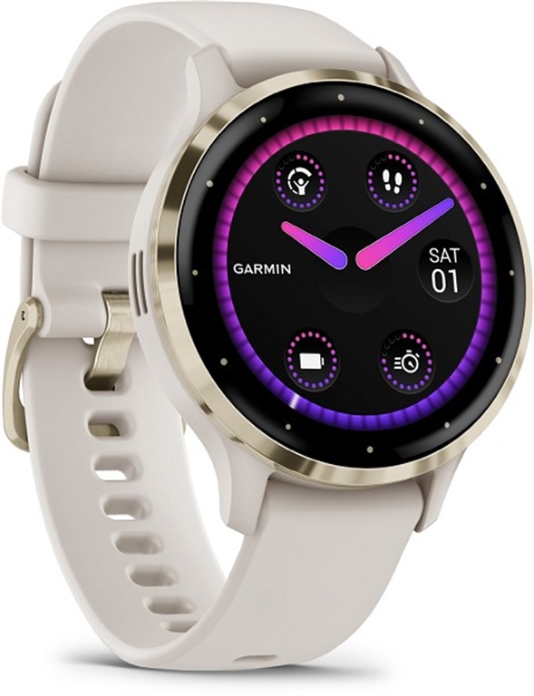 Garmin Venu 3S (elfenbein/softgold) von Garmin