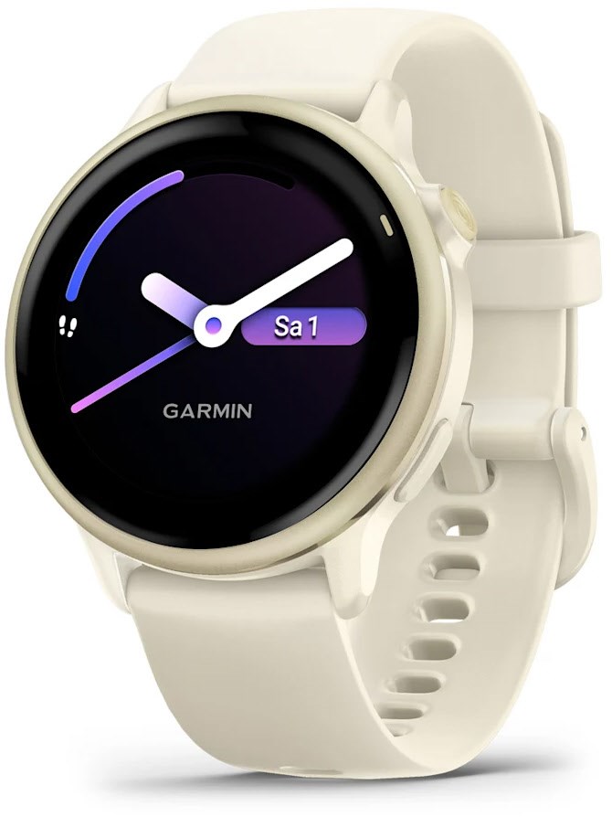 vivoactive 6 Sportuhr bone/lunargold aluminium von Garmin