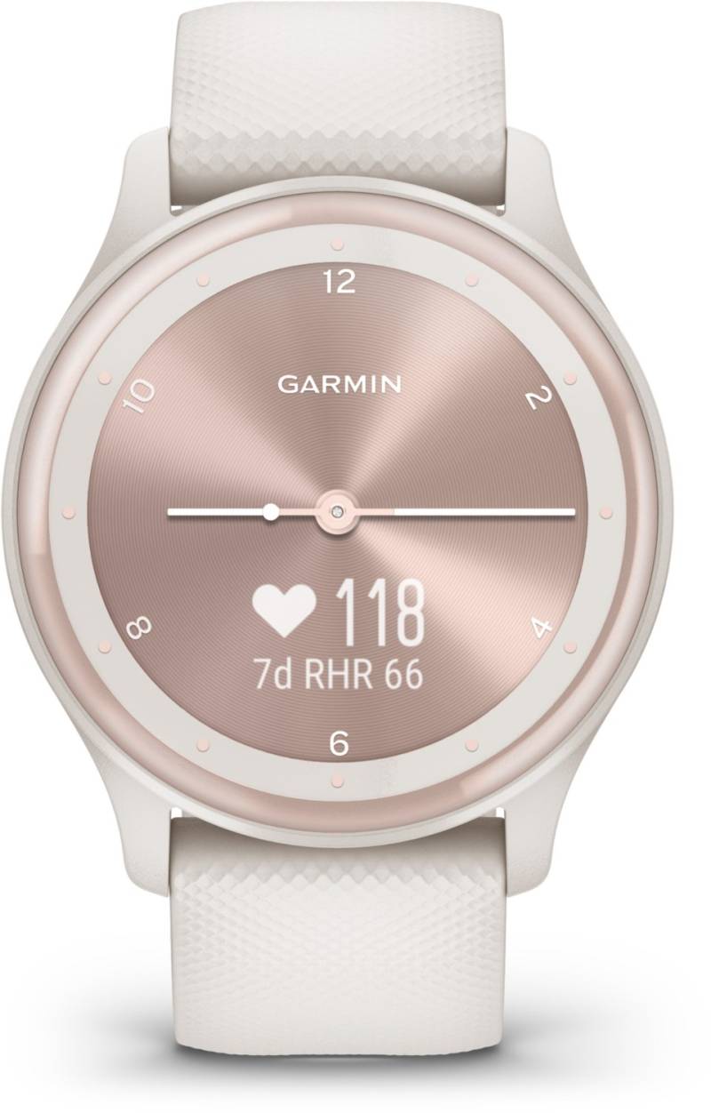 vivomove Sport Sportuhr elfenbein/perlgold von Garmin