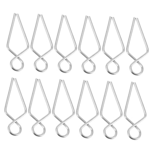 Garneck 5 Sätze Zubehör für Kristalllampen Kleiderbügel aus Metall Leuchter Lampenanschluss für Deckenleuchte mittel und klein Komponente Kristallclip Deckenlampe Verbinder von Garneck