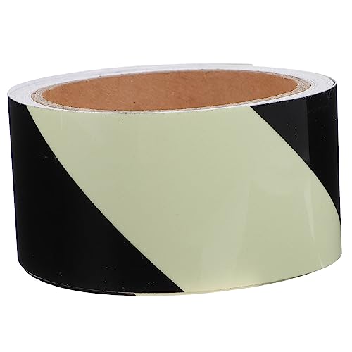 Garneck 1 Rolle reflektierendes Band stopschild reflective tape reflektoren gurt reflexion gurt direction Vinyl fluoreszierend Leuchtband für unsere Tür Leuchtband für den Innenbereich PVC von Garneck