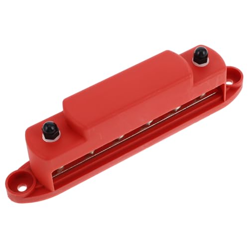 Garneck 1 Satz Hochstrom -Busbank Sammelschienenverbinder Schraubklemmenblock Verstärker-Stromverteilerblock Strommast-Anschlüsse Marine-Sicherungsblock powerwerx Nylon rot Garneck 1 Satz Hochstrom -Busbank Sammelschienenverbinder Schraubklemmenblock Verstärker-Stromverteilerblock Strommast-Anschlüsse Marine-Sicherungsblock powerwerx Nylon rot von Garneck