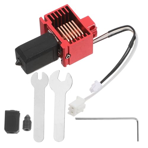 Garneck 1 Satz Hotend für 3D-Drucker Stahl rot von Garneck