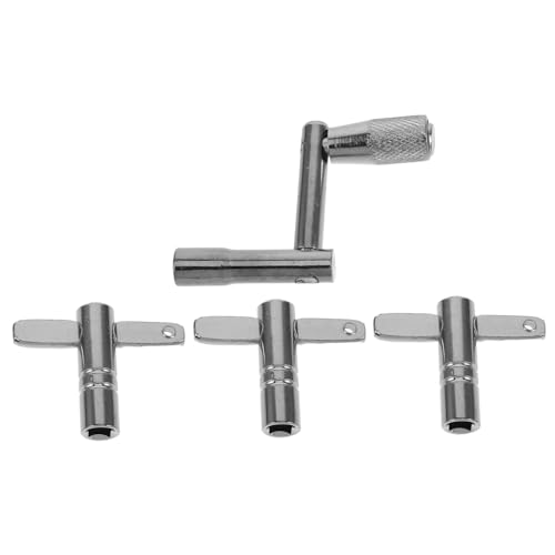 Garneck 1 Satz Trommelschlüssel Trommeltasten Trommelreparaturwerkzeug Vierkant-snare-schlüssel Drum-tuner-taste Tuner-kit Schlagzeug-tuner Drum-tuning-tool Silber Galvanisiertes Eisen Garneck 1 Satz Trommelschlüssel Trommeltasten Trommelreparaturwerkzeug Vierkant-snare-schlüssel Drum-tuner-taste Tuner-kit Schlagzeug-tuner Drum-tuning-tool Silber Galvanisiertes Eisen von Garneck