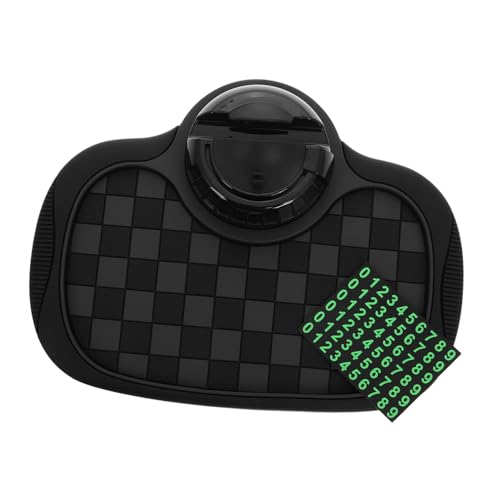 Garneck 1 Set Anti Rutsch Matte Für Die Mittelkonsole Autotelefonhalterung Handy Autohalterung Armaturenbrettmatte Für Das Auto Temporäres Parken Telefonnummernschild Auto von Garneck