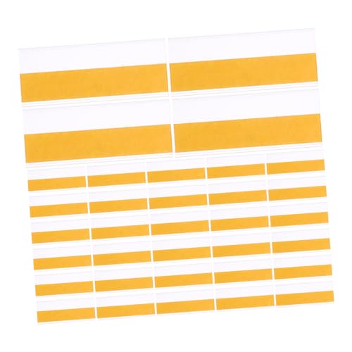 Garneck 100Stücke Selbstklebende Preisschilder Transparente Etiketten für Schublade für Einzelhandel Supermärkte Robust Platzsparend Einfach von Garneck