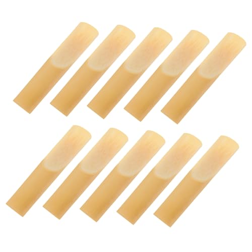 Garneck 10Stücke Eb Altsaxophon Schilf Hochwertige Saxophon Reeds für Anfänger Kompakte Langlebiges Instrumentenzubehör Profis Garneck 10Stücke Eb Altsaxophon Schilf Hochwertige Saxophon Reeds für Anfänger Kompakte Langlebiges Instrumentenzubehör Profis von Garneck