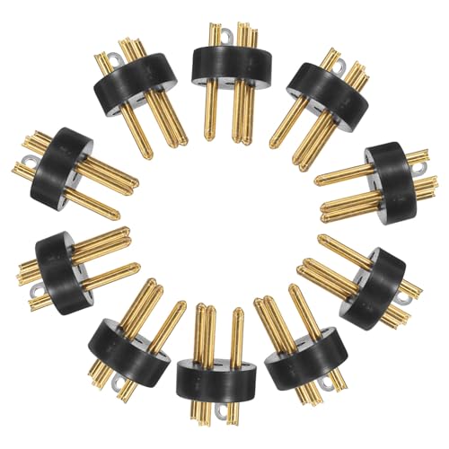 Garneck 10Stücke Xlr Pin Adapterstecker für Mikrofonkabel Robuste Konstruktion Kompatibel mit Ktv Mikrofonen Einfach zu Installieren und Langlebig Garneck 10Stücke Xlr Pin Adapterstecker für Mikrofonkabel Robuste Konstruktion Kompatibel mit Ktv Mikrofonen Einfach zu Installieren und Langlebig von Garneck