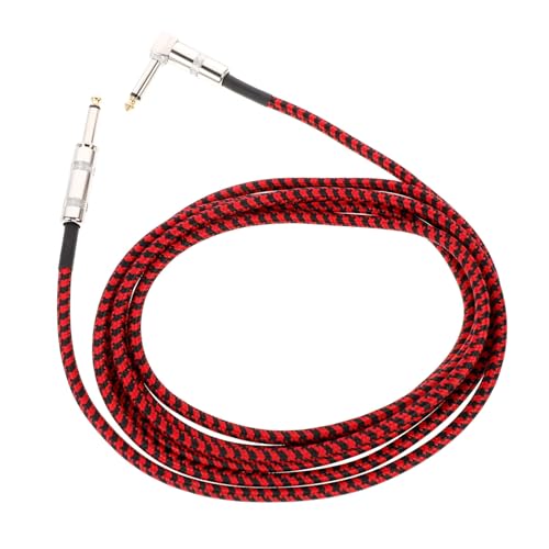 Garneck 1Stück Gitarrenkabel Hochwertiges Audio Verlängerungskabel Für Gitarre Elektrischen Bass Und Musikinstrumente Strapazierfähiges Gewebtes Design Schnelle Signalübertragung Garneck 1Stück Gitarrenkabel Hochwertiges Audio Verlängerungskabel Für Gitarre Elektrischen Bass Und Musikinstrumente Strapazierfähiges Gewebtes Design Schnelle Signalübertragung von Garneck
