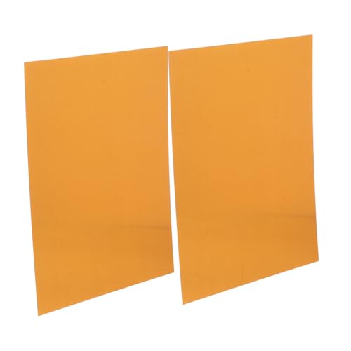 Garneck 2 Stück Gravierte Bedruckte Aluminiumplatte Metallfolienhandwerk Entfernbares Vinyl Erhitzen Sie Das Eisen Auf Vinyl Farbige Metallfolie Cellophan -wrap Golden von Garneck