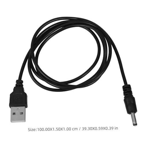 Garneck 2 Stück Lautsprecher 5v-ladekabel Kurzes Usb-kabel Netzteilkabel Ladekabel Anschließen Usb-stecker Auf Stecker Stromladekabel Netzkabel Für Router Schwarz Kupfer von Garneck