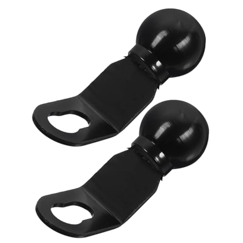 Garneck 2 Stücke Motorrad Telefon Halterung Aluminium Legierung Vorbau Montieren Basis Schwarz Vorbau Montieren Motorrad Telefon Halter Halterung von Garneck