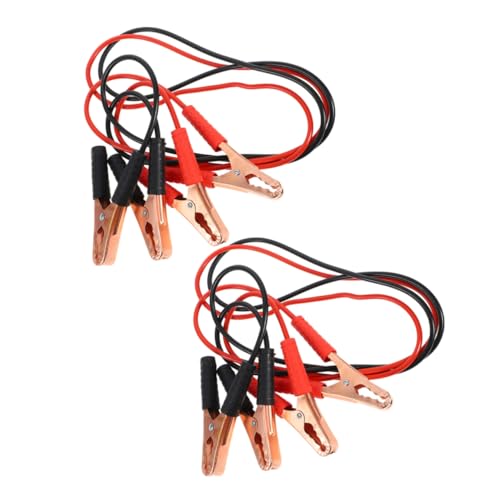 Garneck 2Stücke Überbrückungskabel für Autobatterie Hochleistungs Starthilfekabel Notfallkabel für Autos Einfach zu Bedienen mit Robustem und Kupfermaterialien Garneck 2Stücke Überbrückungskabel für Autobatterie Hochleistungs Starthilfekabel Notfallkabel für Autos Einfach zu Bedienen mit Robustem und Kupfermaterialien von Garneck