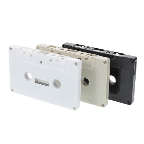 Garneck 3 Stück Banddekoration Musikkassetten Leere Kassette Kassettengehäuse Kleiner Kassettenrekorder Bandkassette Kassettenspeicher Kassettenmusik Bandrekorder Plastik Garneck 3 Stück Banddekoration Musikkassetten Leere Kassette Kassettengehäuse Kleiner Kassettenrekorder Bandkassette Kassettenspeicher Kassettenmusik Bandrekorder Plastik von Garneck