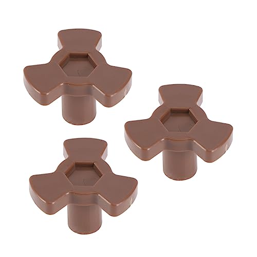 Garneck Ersatz-mikrowellen-drehteller 3-teilig Y-förmiger Koppler Für Die Platte Der Mikrowelle Edelstahl-mikrowellen-drehtellerwelle von Garneck