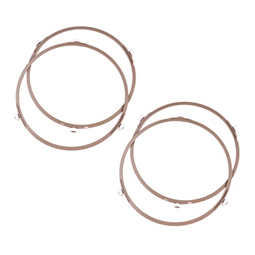Garneck Mikrowellen-drehteller 4-teiliges Set Rotierende Rollenhalterung Aus Kunststoff Für Mikrowellenherde Leicht Zu Erhitzen Garneck Mikrowellen-drehteller 4-teiliges Set Rotierende Rollenhalterung Aus Kunststoff Für Mikrowellenherde Leicht Zu Erhitzen von Garneck
