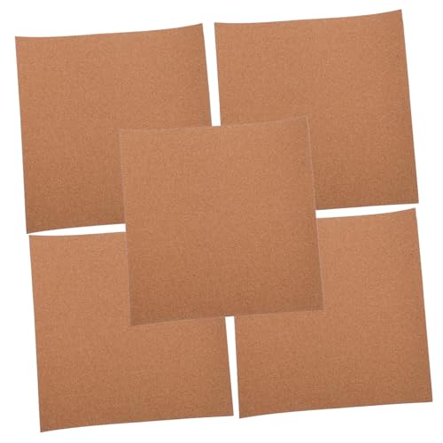Garneck 5 Stück Kork Message Board Pinnwand Selbstklebende Kork Pinnwandfliesen Korkplatten Pinnwände Für Die Wand Pinnwand Bürodekor Korkbretter Korkplattenfliesen Pinnwände Für Die Wand von Garneck