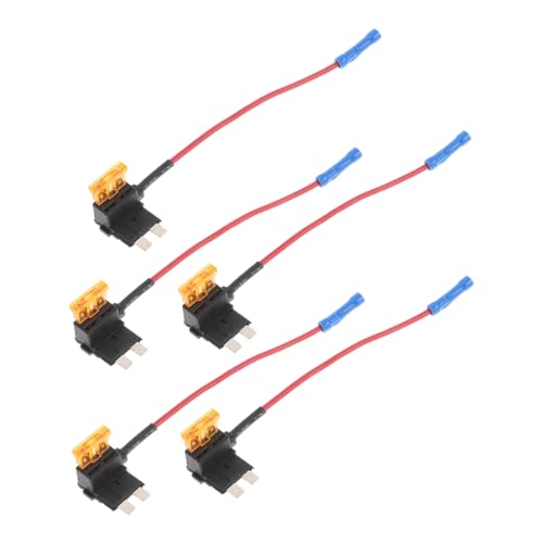 Garneck 5 Teiliges Sicherungs Set Zum Hinzufügen Eines Sicherungssatzes Flacher Mini Sicherungshahn Sicherungshahn Set Autosicherung Herausziehbarer Autosicherungssatz Mini Atm von Garneck