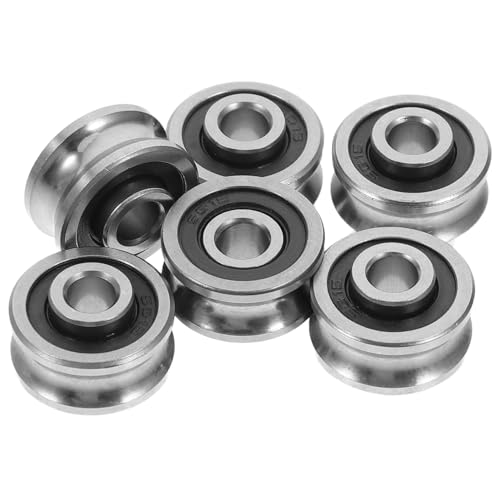Garneck 6 Stück Computer-Stickmaschine abgedichtetes Rillenkugellager Führungslager Kettenlagersatz u Rillenlager Stahl Silver Garneck 6 Stück Computer-Stickmaschine abgedichtetes Rillenkugellager Führungslager Kettenlagersatz u Rillenlager Stahl Silver von Garneck