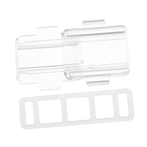 Garneck Auto Halterung doppelseitiges Klebeband Autokleber etc. Halterung Windschutzscheibenkleber Klebehalterung Plastik Transparent von Garneck