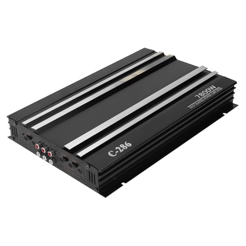 Garneck Car-Audio-Verstärker Auto-Stereo-Verstärker Sprachverstärker für Autoradio Auto-Subwoofer-Verstärker Auto-Audio-Verstärker Stereo-Receiver Auto Audio Aluminiumlegierung Schwarz Garneck Car-Audio-Verstärker Auto-Stereo-Verstärker Sprachverstärker für Autoradio Auto-Subwoofer-Verstärker Auto-Audio-Verstärker Stereo-Receiver Auto Audio Aluminiumlegierung Schwarz von Garneck