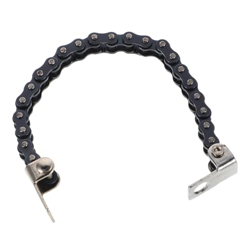 Garneck Drum Pedal Hammerkette Drum Zubehör Musikinstrumententeile Bassdrum Pedalkette Drum Pedalteile Musikinstrumentenzubehör Drum Ersatzteile Stahl Silber von Garneck