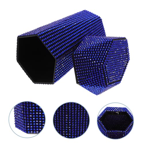 Garneck Fahrzeug Müllbehälter mit Rhinestone Multifunktionaler Aufbewahrungsbehälter für Auto und Büro Praktischer Abfalleimer mit Halterung Kompakte für Innenräume Garneck Fahrzeug Müllbehälter mit Rhinestone Multifunktionaler Aufbewahrungsbehälter für Auto und Büro Praktischer Abfalleimer mit Halterung Kompakte für Innenräume von Garneck