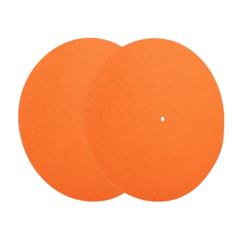 Garneck Filz Matte Rutschfeste Schallplattenunterlage Aus Hochwertigem Filz Für Vinyl Schallplatten Elegantes Design Für Player von Garneck