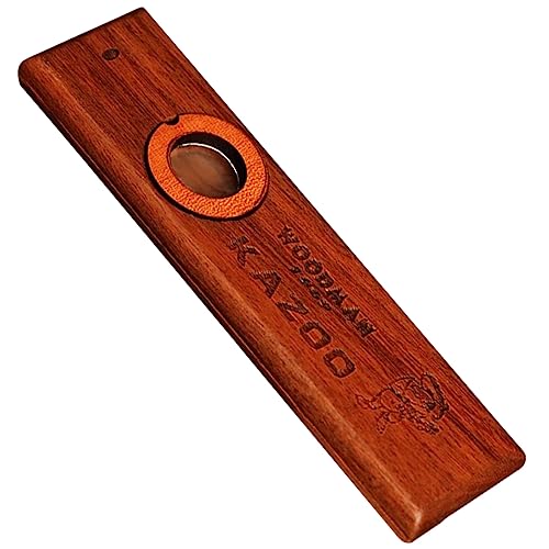 Garneck Holz Kazoo Musikinstrument für Leicht zu Sicher und Langlebig Gitarre Ukulele und Klavier für Geburtstagsfeiern Garneck Holz Kazoo Musikinstrument für Leicht zu Sicher und Langlebig Gitarre Ukulele und Klavier für Geburtstagsfeiern von Garneck