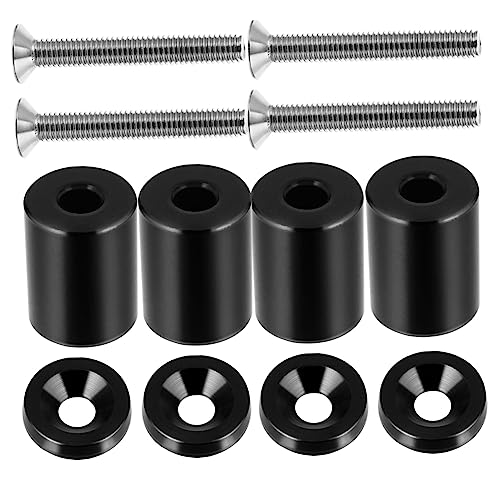 Garneck Hood Spacer Riser Kit Für Motorhaube Distanzstück Zur Belüftung Teiliges Aus Eloxiertem Für Verbesserte Kühlung Und Luftströmung von Garneck
