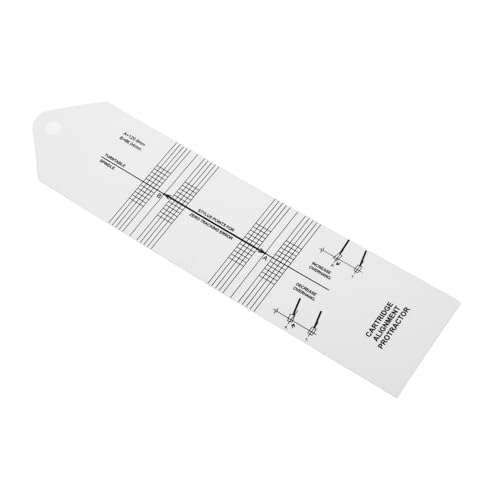 Garneck Kalibrator Für Vinylkartuschen Stiftausrichtungs-winkelmesser Kalibrierungsmessgerät Für Schallplatten Kalibrierungstool Für Plattenspieler Plattenspieler-stiftlehre Weiß Plastik Garneck Kalibrator Für Vinylkartuschen Stiftausrichtungs-winkelmesser Kalibrierungsmessgerät Für Schallplatten Kalibrierungstool Für Plattenspieler Plattenspieler-stiftlehre Weiß Plastik von Garneck