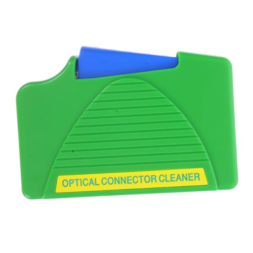 Garneck Kasten Glasfaser-Reinigungsbox Tücher für optische Fasern optisches Reinigungswerkzeug Kassettenreiniger Glasfaser-Reinigungsset Glasfaserschutz Plastik Green Garneck Kasten Glasfaser-Reinigungsbox Tücher für optische Fasern optisches Reinigungswerkzeug Kassettenreiniger Glasfaser-Reinigungsset Glasfaserschutz Plastik Green von Garneck