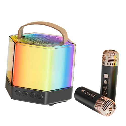 Garneck Mikrofon-Set Karaoke-Lautsprecher Mit Mikrofon Karaoke-Maschine Für Kleinkinder Mikrofon Für Karaoke-Maschine Karaoke Maschine Tragbares Karaoke Abs Black Garneck Mikrofon-Set Karaoke-Lautsprecher Mit Mikrofon Karaoke-Maschine Für Kleinkinder Mikrofon Für Karaoke-Maschine Karaoke Maschine Tragbares Karaoke Abs Black von Garneck