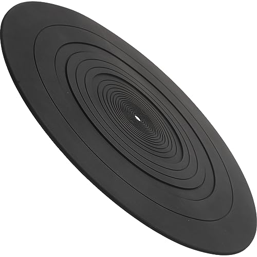 Garneck Rekordmatte Pads Platte für Plattenspieler Plattenunterlage schützend drehteller Slipmat -Plattenspieler -Matte Slipmat Vinyl -Plattenspieler Kieselgel Black Garneck Rekordmatte Pads Platte für Plattenspieler Plattenunterlage schützend drehteller Slipmat -Plattenspieler -Matte Slipmat Vinyl -Plattenspieler Kieselgel Black von Garneck