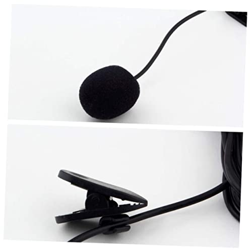 Garneck Lavalier-Clip-mikrofon Mit 3 5-mm-Klinkenstecker -15000 Hz Kunststoff 1 5 M Kabel Stummschaltfunktion Perfekt Für Präsentationen von Garneck