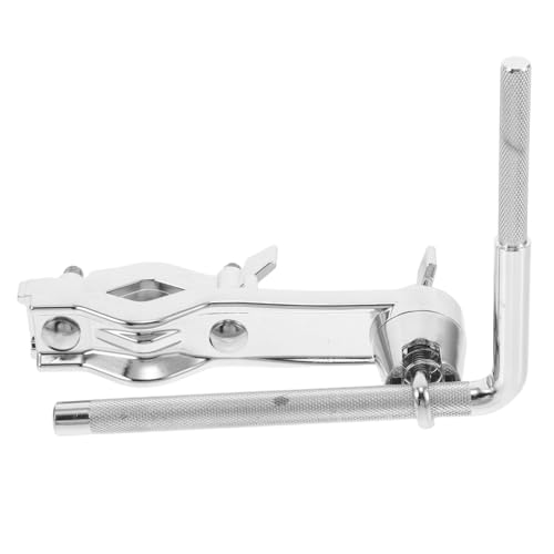 Garneck Trommelständer Zubehör Snare Ständer Cowbell Montage Zubehör Trommel Rack Ständer Boden Tom Trommelhalterung Percussion Zubehör Langlebiges Trommel Stützzubehör Metall von Garneck