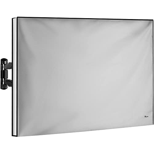 TV Abdeckung Outdoor 55 Zoll – Wetterfest Wasserdicht Staubdicht – Schutzhülle für Fernseher auf Terrasse, Balkon, Garten – UV-beständig – Robustes Oxford 600D TV Abdeckung Outdoor 55 Zoll – Wetterfest Wasserdicht Staubdicht – Schutzhülle für Fernseher auf Terrasse, Balkon, Garten – UV-beständig – Robustes Oxford 600D von Garnetics