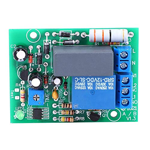 Garosa 10A AC 220V Verzögerung Einschaltmodul Zeitrelais-Schaltmodul Einstellbares Zeitrelais für den Schutz von Elektrogeräten Garosa 10A AC 220V Verzögerung Einschaltmodul Zeitrelais-Schaltmodul Einstellbares Zeitrelais für den Schutz von Elektrogeräten von Garosa