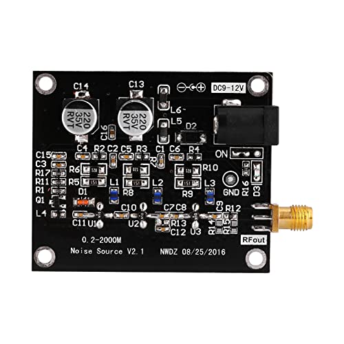 1PC 1,5GHz Noise Source Board Modul mit High Flatness Filter und Verstärker, Schwarz von Garosa