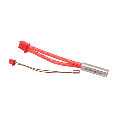 24 V 40W Patronenheizungs -Upgrade -Kit, Gute Heizung, Einfach zu Installieren, mit XH2.54 2p -Terminal, für Ender 3 S1 Pro 3D -Drucker von Garosa