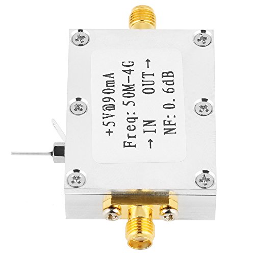 50M-4GHz rauscharmer Verstärker 0,6 dB RF LNA-Verstärker Hochlineares Verstärkungssignal-Empfängermodul -110 dBm APM-Karte für UKW-HF-UKW/UHF-Amateurfunk von Garosa