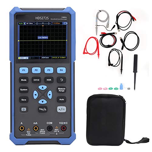70 MHz-Oszilloskop, Multimeter- und Signalquellenwellenformgenerator, 3,5-Zoll-LCD-Anzeige, Geeignet für den Außenbereich, 50 Ω-Ausgangsimpedanz Geeignet 70 MHz-Oszilloskop, Multimeter- und Signalquellenwellenformgenerator, 3,5-Zoll-LCD-Anzeige, Geeignet für den Außenbereich, 50 Ω-Ausgangsimpedanz Geeignet von Garosa