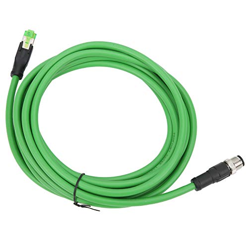 Abgeschirmtes Ethernet-Kabel, Ethernet-Kabel-Verbindungskabel, M12-zu-RJ45-Übertragungskabel, Hochgeschwindigkeits-Kommunikationskabel für Elektronische Stromkabel von Garosa
