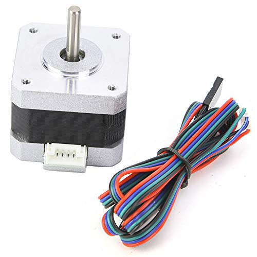 DC4.0V 1.2A 1.8 ° Schrittwinkel-Schrittmotor, 34 mm Höhe Stabile Leistung Nema 17 Bipolarer Schrittmotor für 3D-Drucker-CNC von Garosa