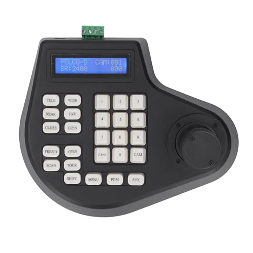Garosa Analog PTZ -Tastatur -Controller, Unterstützt den Voreingestellten Patrouillenmodus, 2D -Joystick -Steuerung, LCD -Display für öffentliche Sicherheit, Busschnittstelle, 1500 M Garosa Analog PTZ -Tastatur -Controller, Unterstützt den Voreingestellten Patrouillenmodus, 2D -Joystick -Steuerung, LCD -Display für öffentliche Sicherheit, Busschnittstelle, 1500 M von Garosa