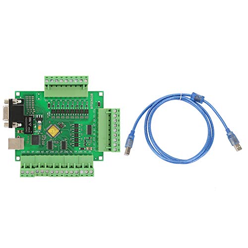 Garosa MACH3 Motion Card, Controller Card Breakout Board für die CNC-Gravur USB-Schnittstelle mit Netzwerkkabel von Garosa