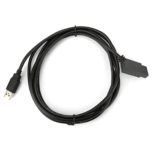 Garosa USB-Kabel für Siemens LOGO-Serie Kupferdraht-PVC-Mantel-Programmierkabel mit Gekrümmte Terminalkarte und Positionierstecker von Garosa
