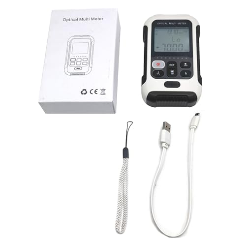 Leistungsmesser, Optischer Kabel -Tester mit Lichtquelle SC FC -Anschluss -Optik -Testgeräte für CCTV -Kommunikationstechnik -70 Bis 10 DBm, USB -Ladungsanschluss Leistungsmesser, Optischer Kabel -Tester mit Lichtquelle SC FC -Anschluss -Optik -Testgeräte für CCTV -Kommunikationstechnik -70 Bis 10 DBm, USB -Ladungsanschluss von Garosa
