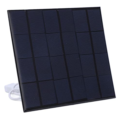 Mini-Sonnenkollektor 3,5 W, hoher Wirkungsgrad, energiesparend, tragbares Solarpanel-Ladegerät, USB-Solarladegerät für Mobiltelefon, 6 V, 165 x 135 mm von Garosa
