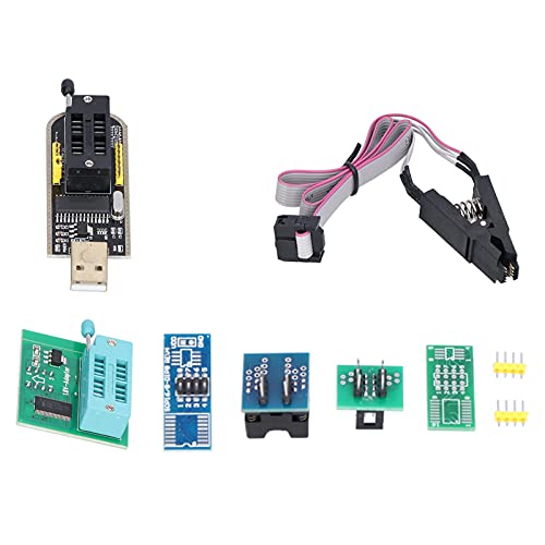 SOP8 Flash Chip Test Clip Set Programmierer SOIC SOP Pin Format CH341A Mainboard Adapter, Verwendet für Empfohlene 242593 Chip Programmierung von Garosa